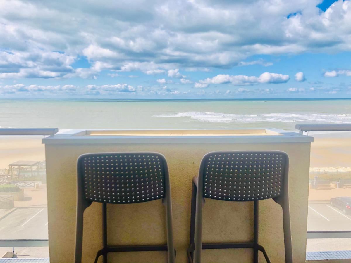 1Ere Ligne, Dernier Etage, Vue A 180° Sur L'Ocean, Lacanau, Plage Centrale Bagian luar foto